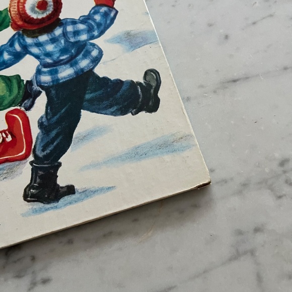 Vintage 1979 Frosty the Snowman Golden Book - Picture 4 of 9